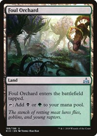Foul Orchard, Rivals of Ixalan