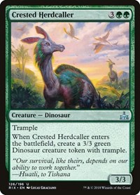 Crested Herdcaller, Rivals of Ixalan