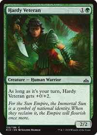 Hardy Veteran, Rivals of Ixalan