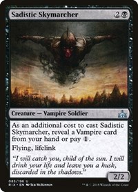 Sadistic Skymarcher, Rivals of Ixalan