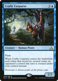 Crafty Cutpurse, Rivals of Ixalan