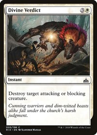 Divine Verdict, Rivals of Ixalan