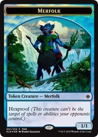 Merfolk // Treasure Double-Sided Token, FNM Promos
