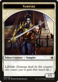 Vampire // Treasure (008) Double-Sided Token, Ixalan