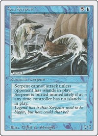 Sea Serpent, Revised Edition