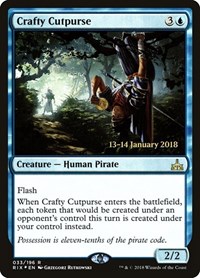Crafty Cutpurse, Prerelease Cards