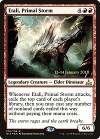 Etali, Primal Storm (RIX), Prerelease Cards