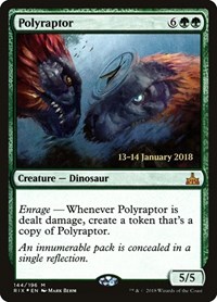 Polyraptor, Prerelease Cards