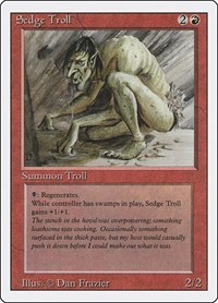 Sedge Troll, Revised Edition