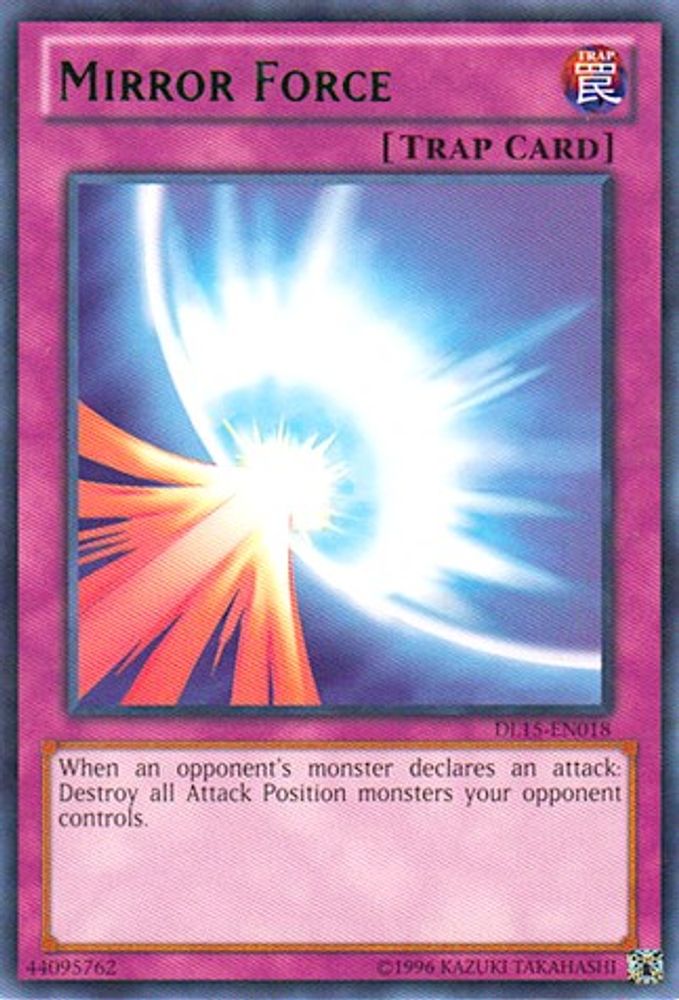Mirror Force (Green), Unlimited, front