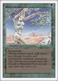 Shanodin Dryads, Revised Edition