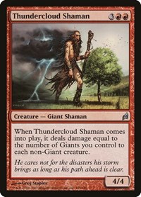 Thundercloud Shaman, Lorwyn