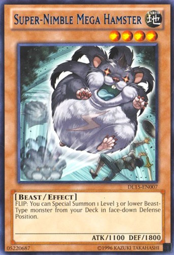 Super-Nimble Mega Hamster (Blue), Unlimited, front