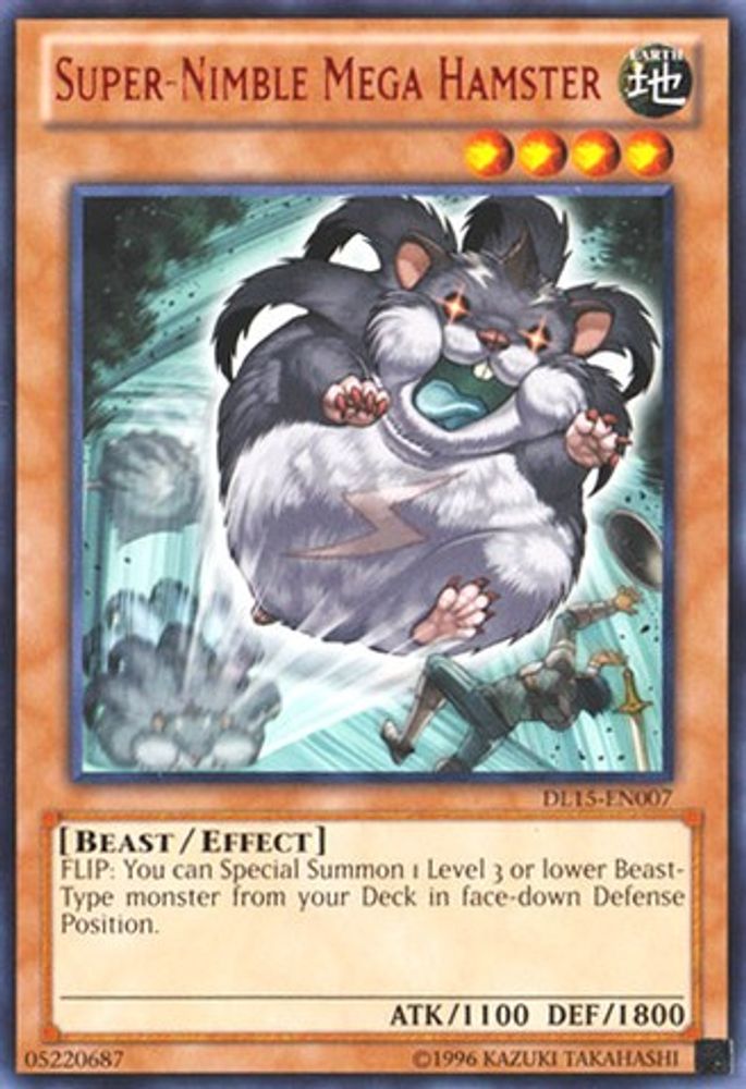 Super-Nimble Mega Hamster (Red), Unlimited, front