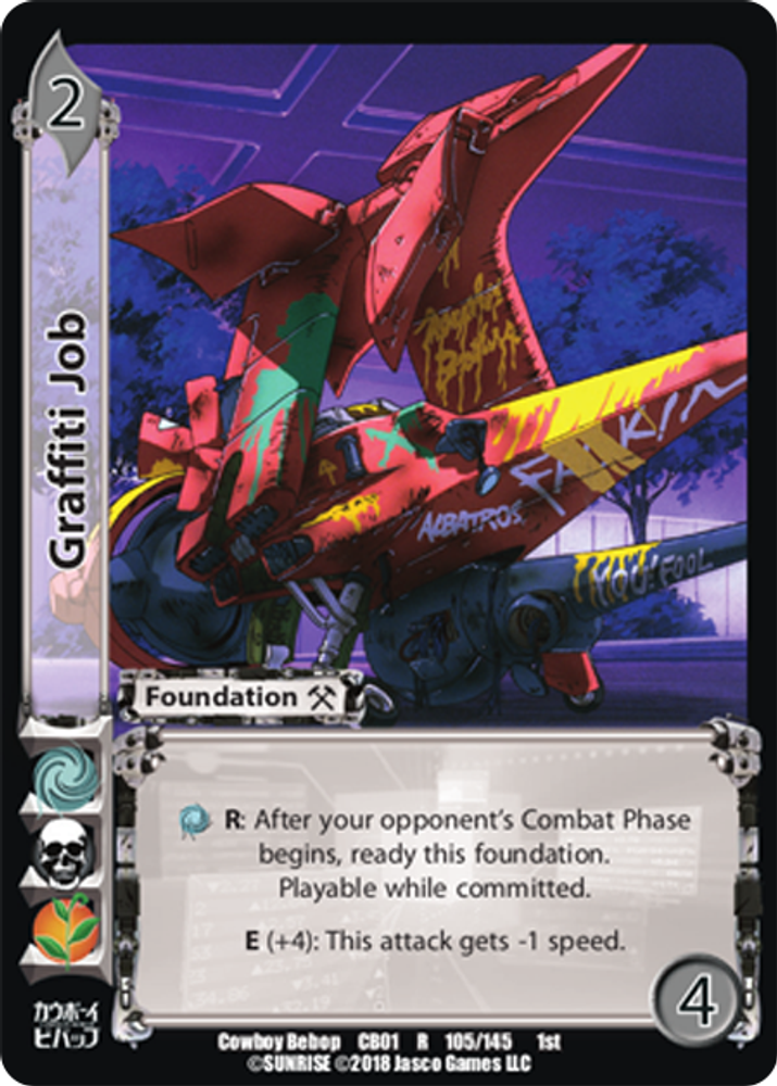 Graffiti Job, Standard, front