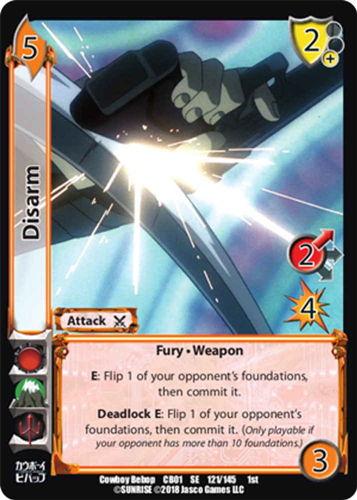 Disarm, Standard, front