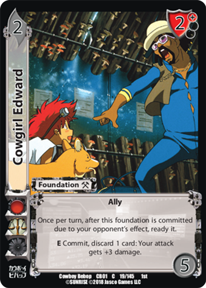 Cowgirl Edward, Standard, front