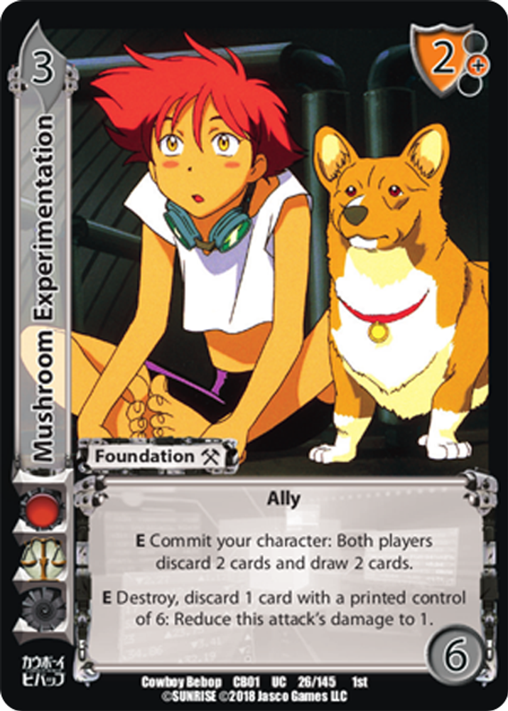 Mushroom Experimentation, Standard, front
