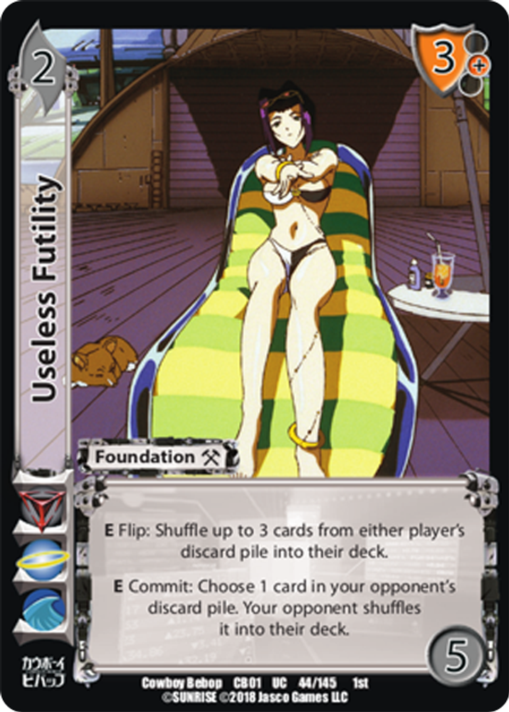 Useless Futility, Standard, front