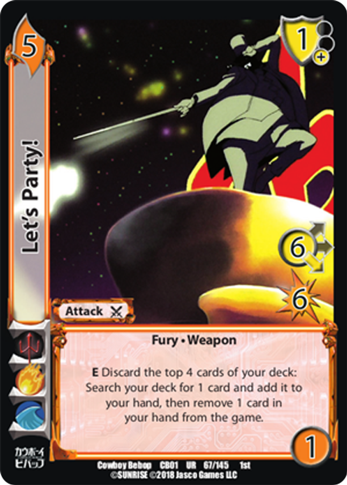 Let's Party!, Foil, front