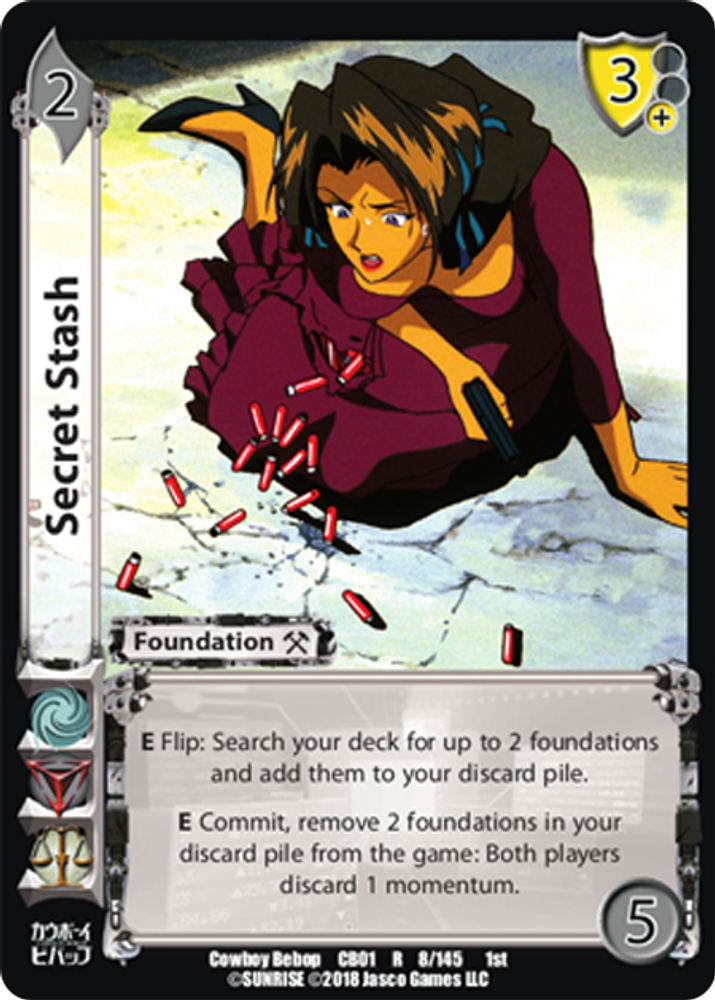 Secret Stash, Foil, front