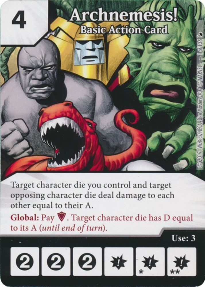 Archnemesis!, Standard, front