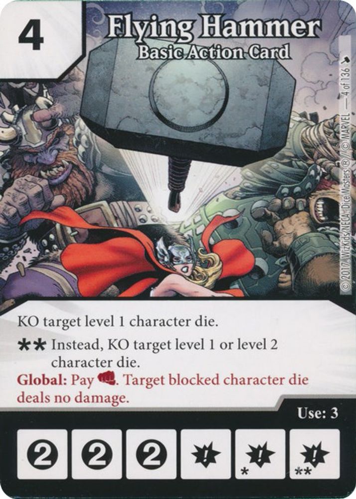 Flying Hammer, Standard, front