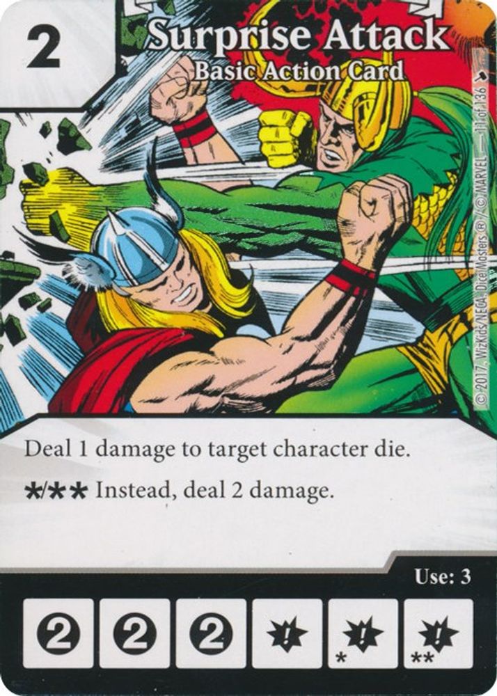 Surprise Attack, Standard, front
