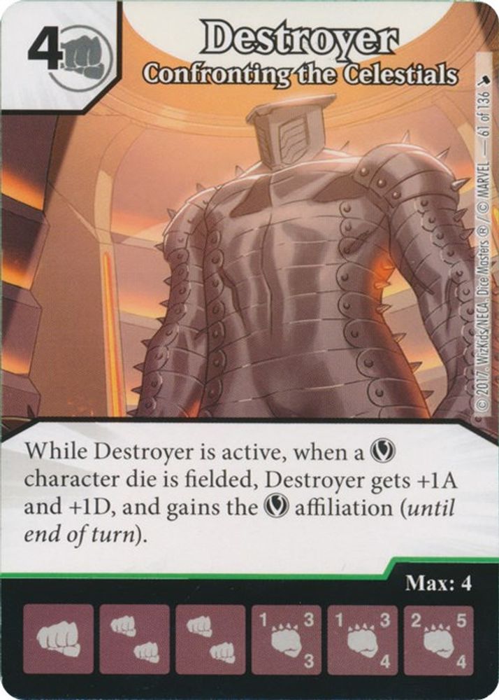 Destroyer - Confronting the Celetials, Standard, front