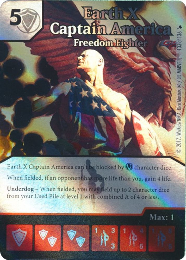 Earth X Captain America - Freedom Fighter, Standard, front
