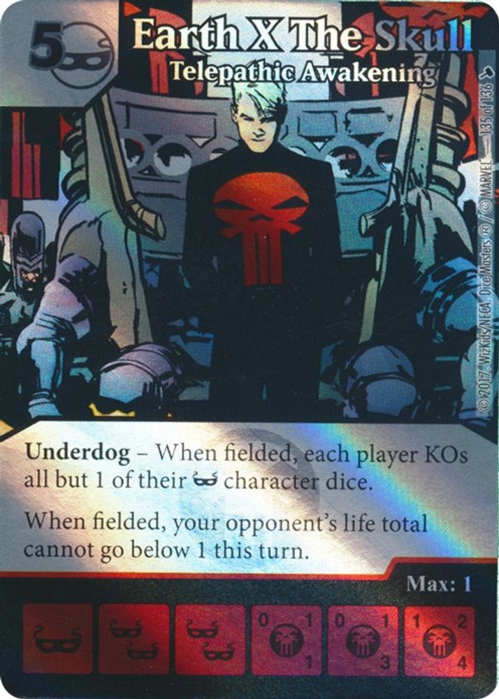 Earth X The Skull - Telepathic Awakening, Standard, front