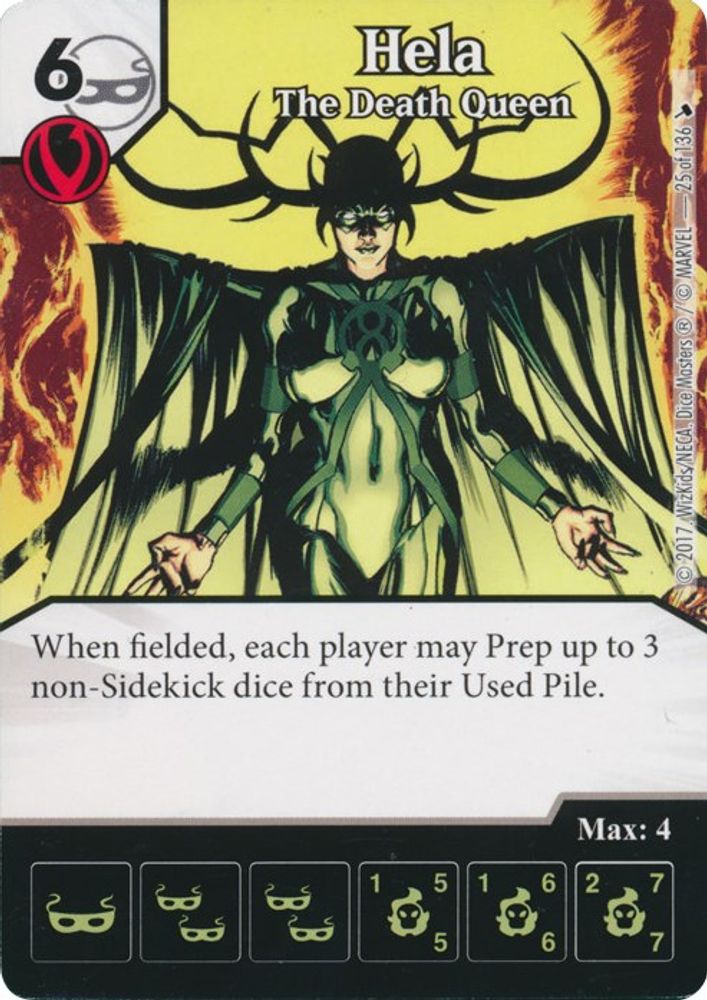 Hela - The Death Queen, Standard, front