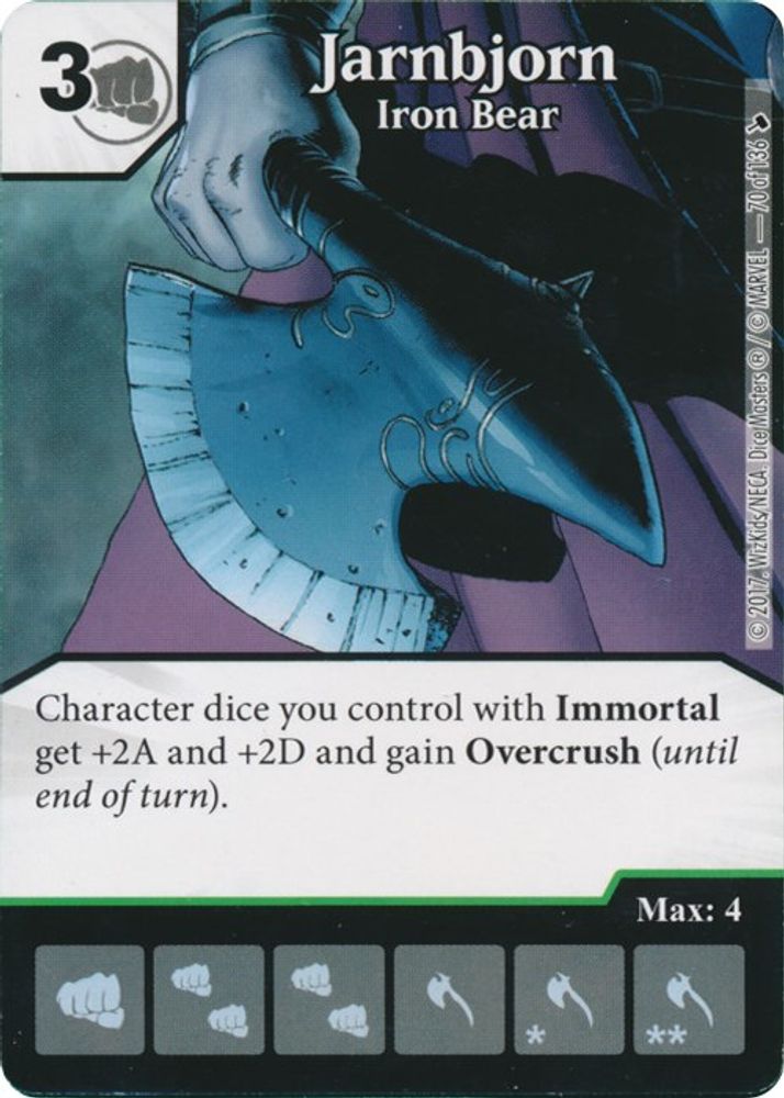 Jarnbjorn - Iron Bear, Standard, front
