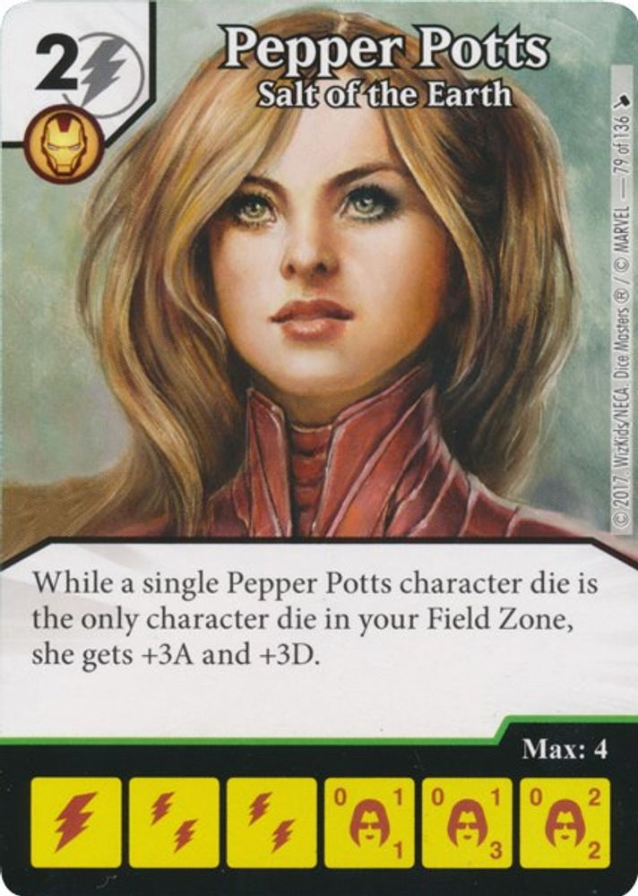 Pepper Potts - Salt of the Earth, Standard, front