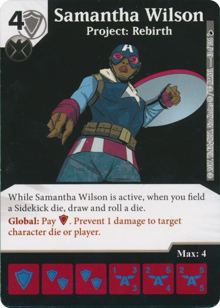 Samantha Wilson - Project: Rebirth, Standard, front