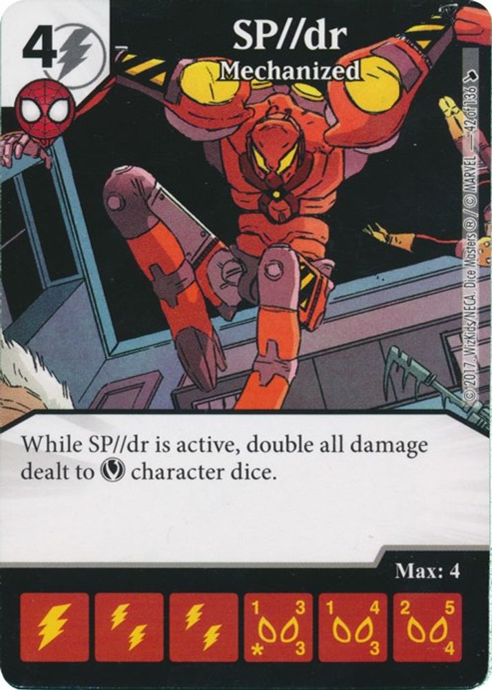 SP//dr - Mechanized, Standard, front