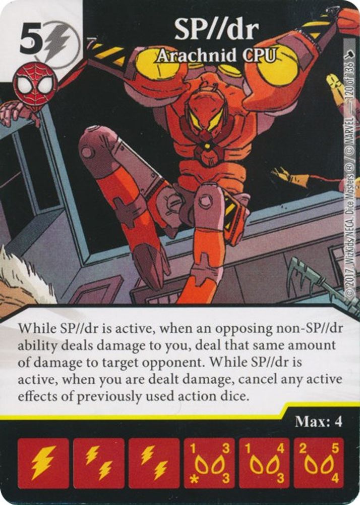 SP//dr - Arachnid CPU, Standard, front