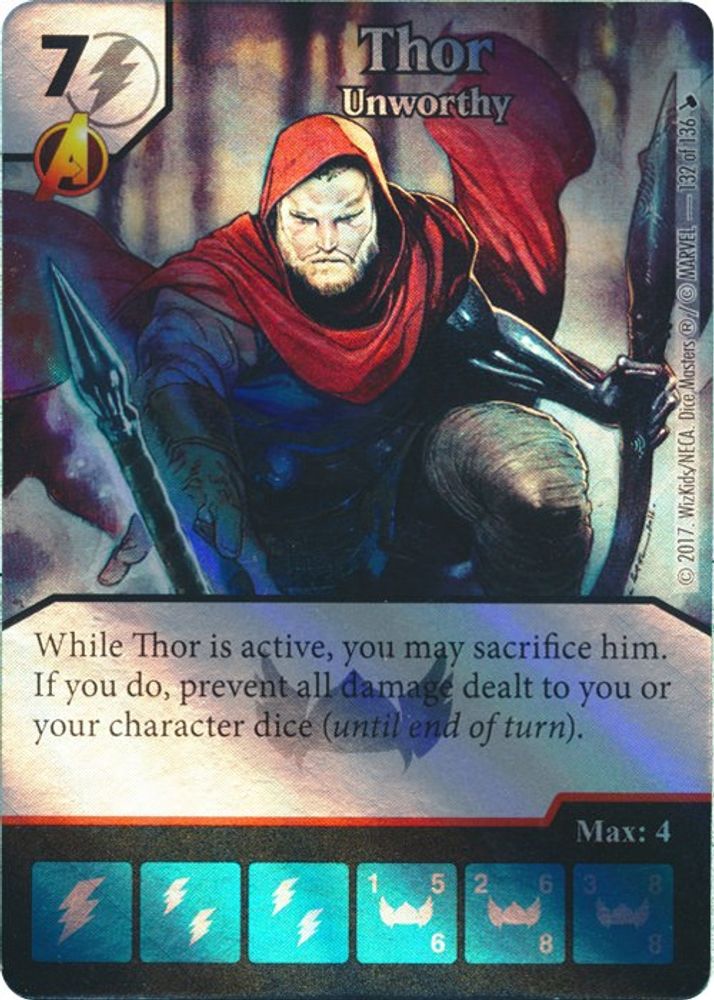 Thor - Unworthy, Standard, front