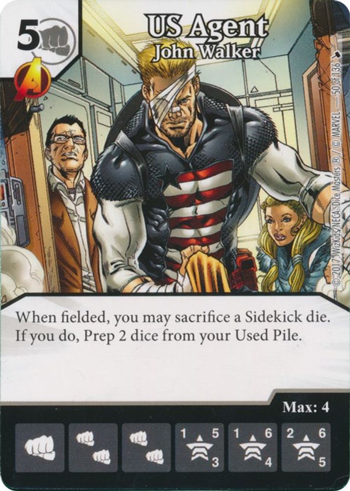 US Agent - John Walker, Standard, front