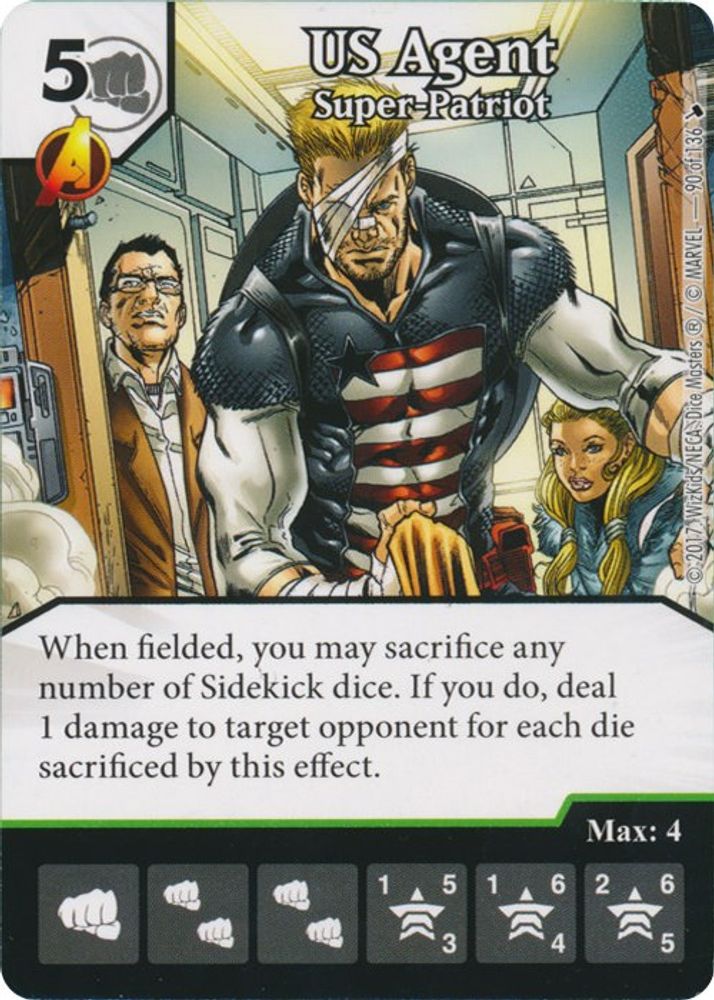 US Agent - Super-Patriot, Standard, front