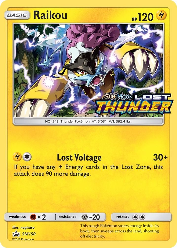 Raikou - SM150 (Prerelease)