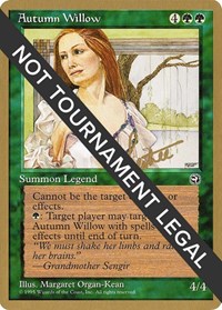 Autumn Willow - 1996 Bertrand Lestree (HML), World Championship Decks