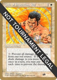 Circle of Protection: Red - 1996 Bertrand Lestree (ICE) (SB), World Championship Decks