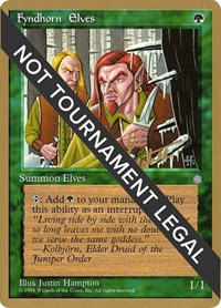 Fyndhorn Elves - 1996 Bertrand Lestree (ICE), World Championship Decks
