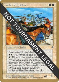 Order of Leitbur (Group) - 1996 Bertrand Lestree (FEM) (SB), World Championship Decks