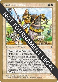 Order of Leitbur (Female) - 1996 Bertrand Lestree (FEM), World Championship Decks