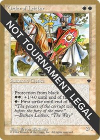 Order of Leitbur (Male) - 1996 Bertrand Lestree (FEM), World Championship Decks