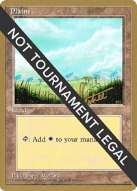 Plains (B) - 1996 Bertrand Lestree (4ED), World Championship Decks