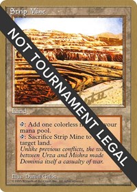 Strip Mine - 1996 Bertrand Lestree (4ED), World Championship Decks