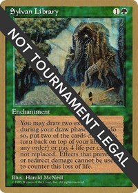 Sylvan Library - 1996 Bertrand Lestree (4ED), World Championship Decks